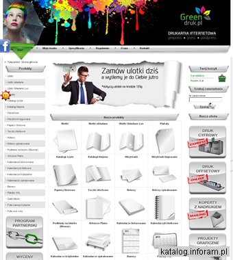 Drukarnia cyfrowa - GreenDruk.pl