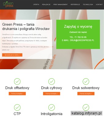 Druk Wrocław - Greenpress.pl