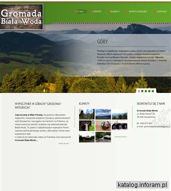 Pensjonat Gromada Biała Woda organizacja wypraw rowerowych