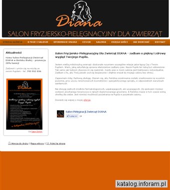 Salon Pielęgnacji Zwierząt DIANIA Bielsko-Biała