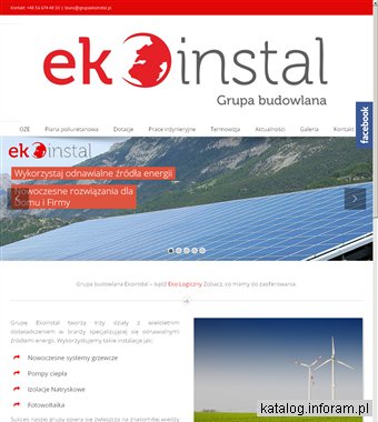 Grupa Ekoinstal - fotowoltaika
