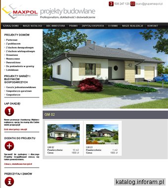 Projekty domów - MAXPOL