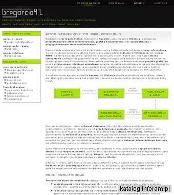 Projektowanie stron internetowych - Syców