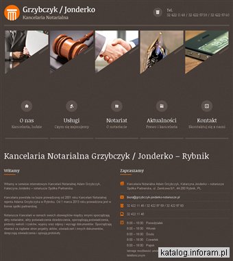 Grzybczyk Adam i Jonderko Katarzyna rejent Rybnik