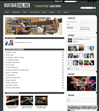 GUITARonline.pl - GITARA DLA KAŻDEGO