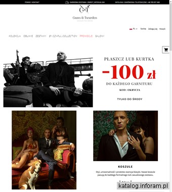 Garnitury męskie - gunsandtuxedos.com