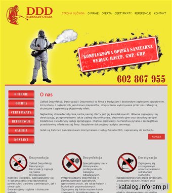 DDD RADOSŁAW GWARA Deratyzacja Dąbrowa Górnicza