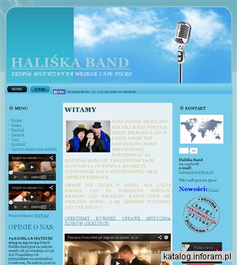 Zespół Muzyczny Haliśka Band - wesela, imprezy firmowe, studniówki