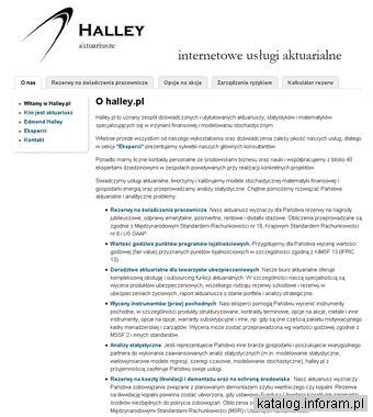 Aktuariusz, kalkulator rezerw|halley.pl