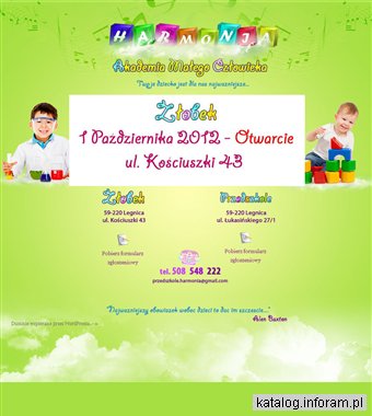 Żłobek i Przedszkole Harmonia Legnica