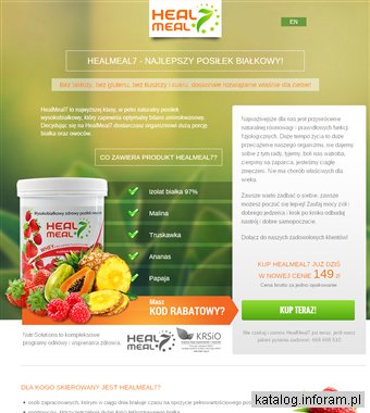 HealMeal7 posiłek wysokobiałkowy