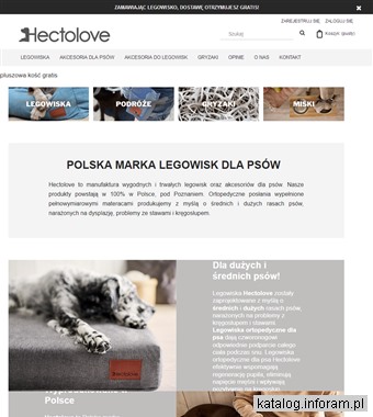 Legowisko dla psa ortopedyczne- hectolove.com