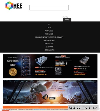 Sklep komputerowy Hee24 - RTV i AGD