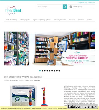 Sklep dentystyczny w Krakowie - HelloDent online