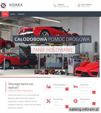 HIENKA Holowanie 24h kraków