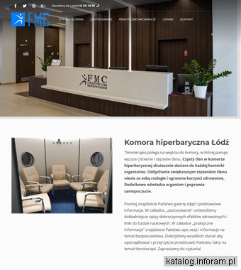 Komora hiperbaryczna Łódź