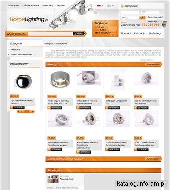 Oświetlenie ledowe i sufitowe