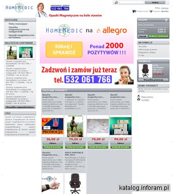 Opaski magnetyczne HomeMedic