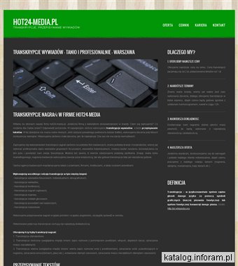 Przepisywanie nagrań z dyktafonu