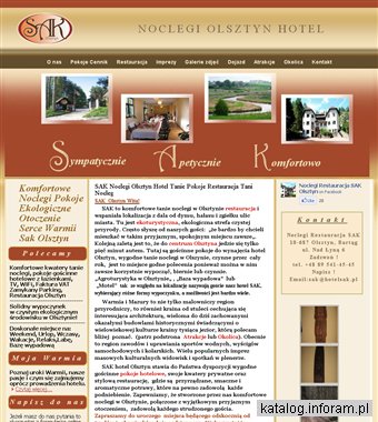 SAK Noclegi Olsztyn Hotel Restauracja