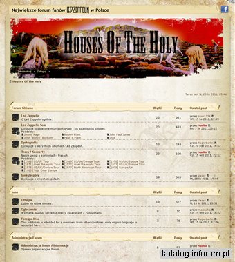 Houses Of The Holy - Forum fanów Led Zeppelin