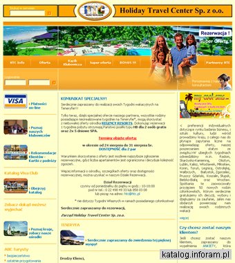 Holiday Travel Center - Timeshharing - Wakacje, Urlop