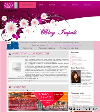 Blog kosmetyczny hurtowni kosmetycznej Impuls