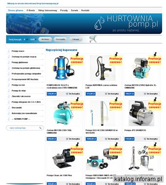 Pompa do wody - Hurtownia Pomp