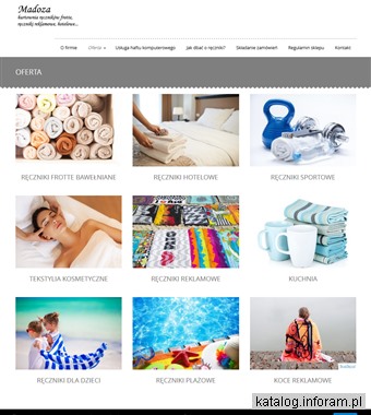 Madoza - Hurtownia ręczników