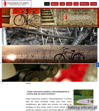 Trasy rowerowe i wyprawy rowerowe