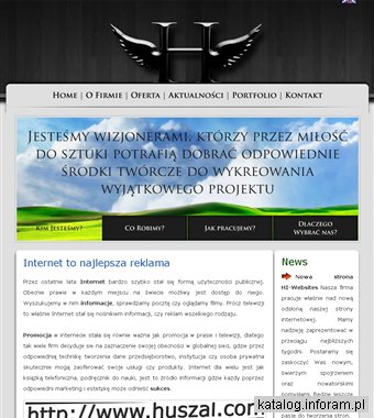 Huszał International Websites - strony internetowe, strony flash, grafika, pozycjonowanie