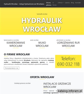 Hydraulik Wrocław - Usługi Hydrauliczne we Wrocławiu