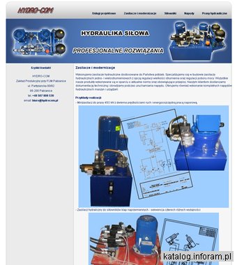 Siłowniki hydrauliczne