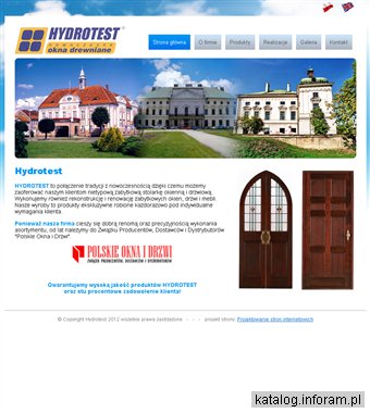 Ekskluzywne okna drewniane HYDROTEST