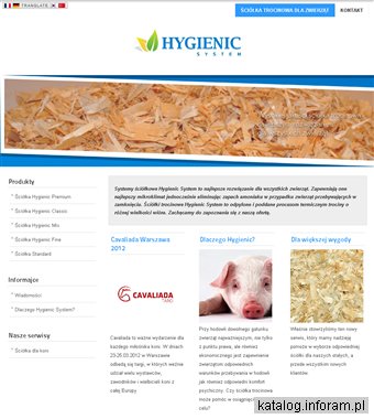 Ściółka trocinowa dla zwierząt Hygienic