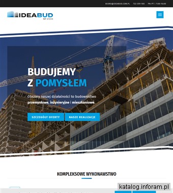 Ideabud.pl - Budowa hal przemysłowych