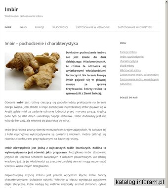 Właściwości imbiru