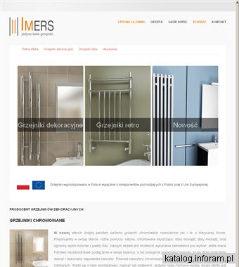 Kaloryfery łazienkowe Imers