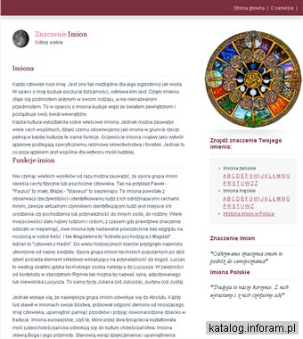 Imiona znaczenie