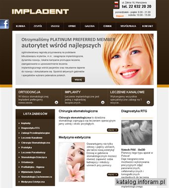 IMPLADENT - Chirurgia Stomatologiczna Warszawa