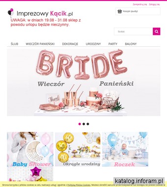 Sklep z balonami - imprezowykacik.pl