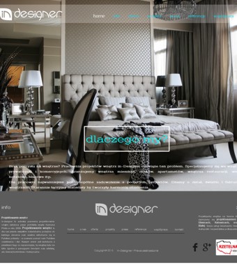 IN-DESIGNER projekt wnętrza domu Katowice