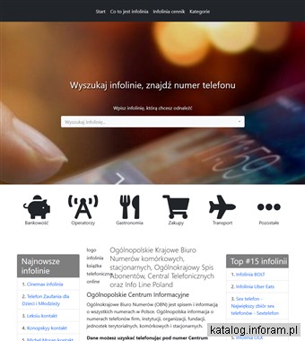 Infolinia info - kontakt z konsultantem 24h