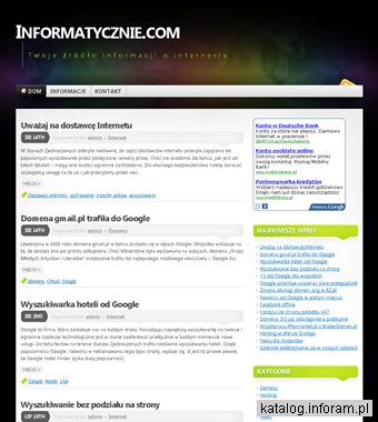 Informatycznie.com - Twoje źródło informacji o internecie