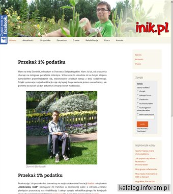 Blog Dominika - 1 procent podatku