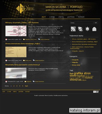Portfolio grafika komputerowego freelancera