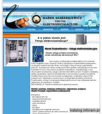 Marek Szabarkiewicz - usługi elektroinstalacyjne