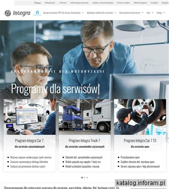 Programy dla serwisu - Integra