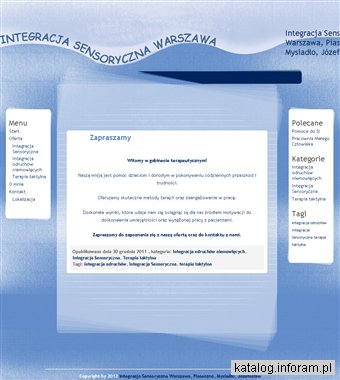 Integracja Sensoryczna Warszawa