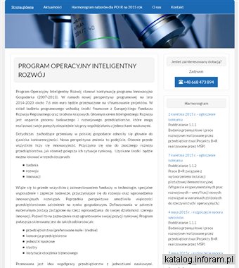 inteligentnyrozwoj.info.pl - dotacje unijne